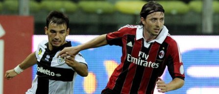 Milan se "antreneaza" cu Parma pentru meciul cu Barcelona