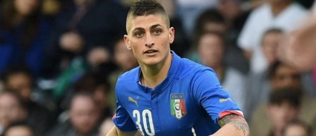 Marco Verratti va fi indisponibil o luna si va rata amicalul Italiei cu Romania