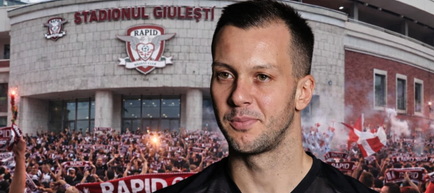 Rapid își întărește poarta cu internaționalul nord-macedonean Dejan Iliev