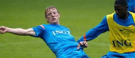 Euro 2012: Dirk Kuyt, "foarte dezamagit" de statutul de rezerva la nationala Olandei