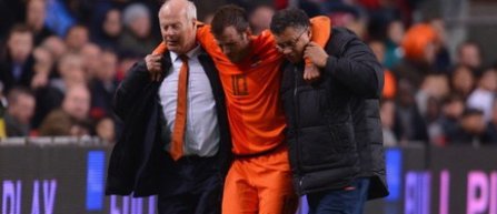 Van der Vaart va fi indisponibil aproximativ patru saptamani