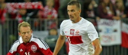 Lukasz Szukala a debutat pentru Polonia in amicaul cu Danemarca, scor 3-2