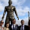 Cristiano Ronaldo si-a dezvelit statuia si efigia, in orasul natal Funchal