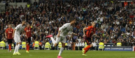 Cristiano Ronaldo, golgheterul Ligii Campionilor, dupa tripla cu Sahtior Donetk