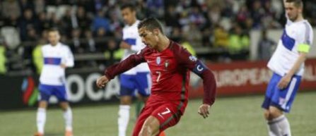 Cristiano Ronaldo a ajuns la 66 de goluri marcate pentru nationala Portugaliei