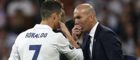 Zinédine Zidane și Cristiano Ronaldo, antrenorul și jucătorul lunii mai în campionatul Spaniei