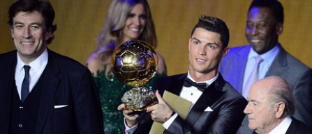 Cristiano Ronaldo a castigat Balonul de Aur