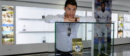 Muzeul itinerant al lui Cristiano Ronaldo a ajuns la Lisabona