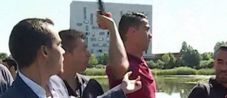 VIDEO | Cristiano Ronaldo a aruncat in apa microfonul unui ziarist