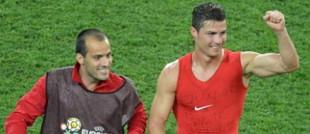 Euro 2012: Portughezii vorbesc pe teren, nu in fata presei