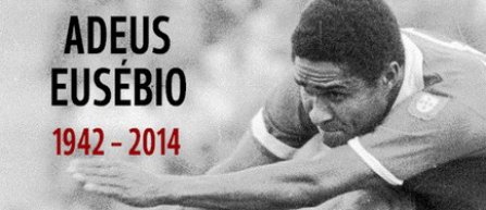 Eusebio va fi omagiat pe stadioanele din Portugalia