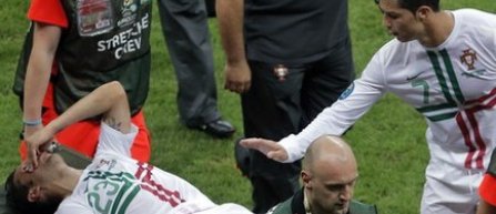 Euro 2012 s-a incheiat pentru portughezul Helder Postiga