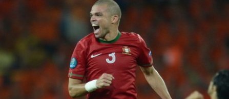 Euro 2012: Pepe a revenit la antrenamentele Portugaliei