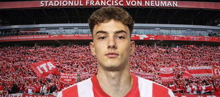 David Ciubăncan, noul atacant al UTA Arad. CFR Cluj păstrează 50% din drepturi