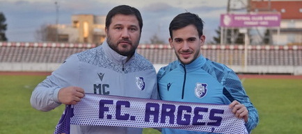 Andrei Târcoveanu a semnat cu FC Argeș