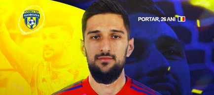 Unirea Slobozia își întărește poarta cu Ionuț Gurău