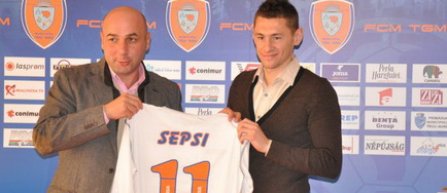 Laszlo Sepsi a devenit oficial jucatorul lui FCM Targu-Mures