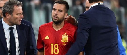 Jordi Alba va fi indisponibil zece zile