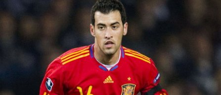 Busquets considera intalnirea cu Franta "un meci-cheie"