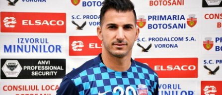 FC Botosani a renuntat la Fernando Carralero