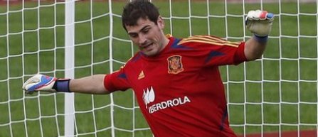 Euro 2012: Casillas, cel mai eficient portar de la turneul final