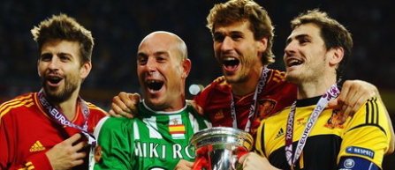 Euro 2012: Presa din Spania saluta castigarea "triplei coroane"