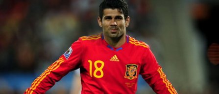 Diego Costa nu va juca in meciurile Spaniei cu Ucraina si Olanda