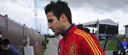 Euro 2012: Fabregas nu s-a "comparat niciodata cu Messi"
