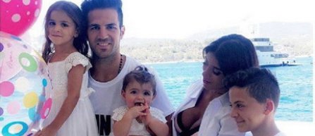 Cesc Fabregas a anuntat ca va deveni din nou tata