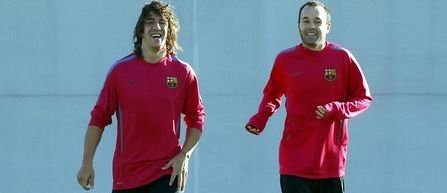 Iniesta si-a reluat antrenamentele