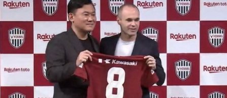 Andrés Iniesta va juca la Vissel Kobe