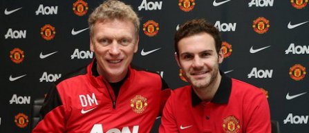Juan Mata a semnat un contract cu Manchester United