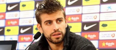 Pique regreta ca presa spaniola il critica de-abia acum pe Mourinho