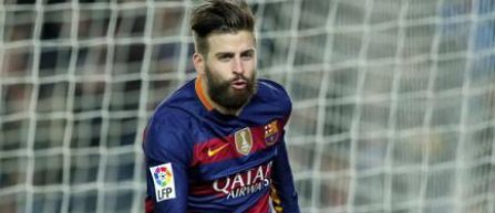 Gerard Pique, cel mai amendat jucator al Barçei in acest sezon