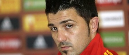 David Villa, forfait pentru Euro 2012, anunta federatia spaniola