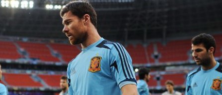 Euro 2012: Xabi Alonso ajunge la 100 de selectii in meciul cu Franta
