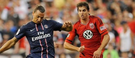 Ibrahimovici a marcat la debutul pentru PSG