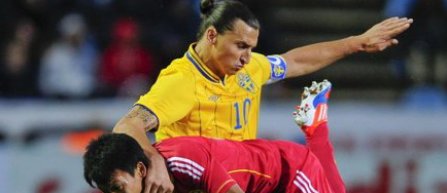 Ibrahimovic, titular in amicalul cu China