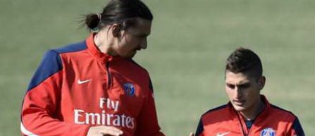 Ibrahimovici catre Verratti, desemnat cel mai bun strain din Ligue 1: Un premiu care nu valoreaza nimic