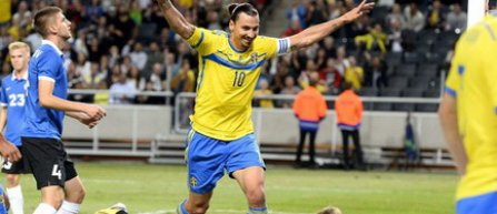 Ibrahimovic a devenit cel mai bun marcator din istoria nationalei Suediei (video)