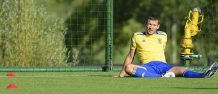 Euro 2012: Sevcenko, in continuare incert pentru meciul cu Anglia