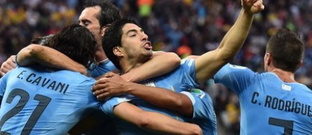 Luis Suárez şi Cavani în fruntea lotului Uruguayului pentru CM 2018