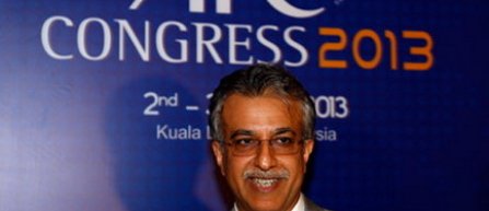 Seicul Salman Bin Ebrahim Al Khalifa, ales presedinte al Confederatiei Asiatice