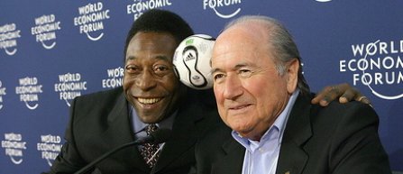 Sepp Blatter l-a vizitat pe Pele, aflat in convalescenta