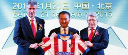 Miliardarul chinez Wang Jianlin a preluat 20 la suta din capitalul lui Atletico Madrid
