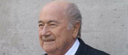 Sepp Blatter isi sarbatoreste aniversarea de 80 de ani cu un tort fara lumanari