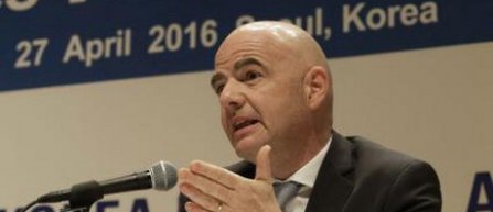 Gianni Infantino incearca sa cucereasca sponsorii asiatici cu o nou viziune a FIFA
