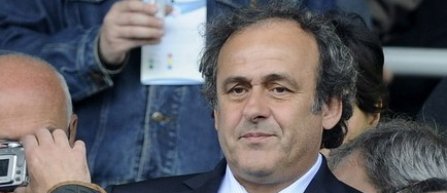 Michel Platini a inaugurat un teren sintetic in cartierul Baicului