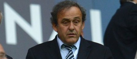 Platini a participat la ceremonia organizata de UEFA in memoria victimelor atentatelor de la Paris