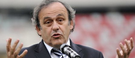 Platini nu s-a decis daca va candida in 2015 la presedintia FIFA